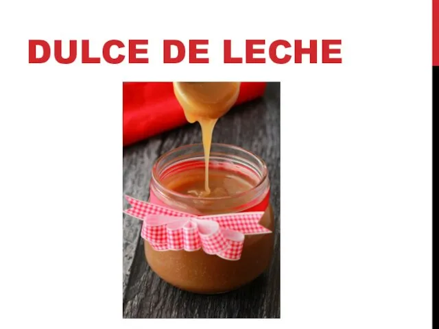 DULCE DE LECHE