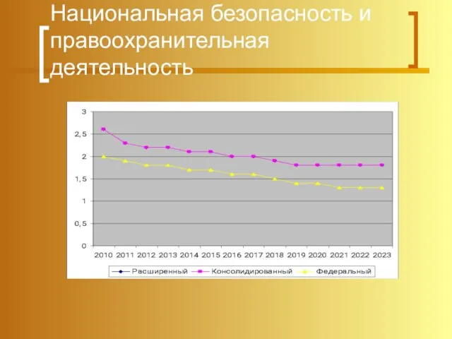 Национальная безопасность и правоохранительная деятельность