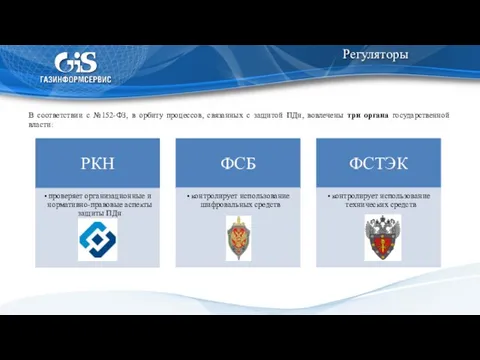 В соответствии с №152-ФЗ, в орбиту процессов, связанных с защитой ПДн,