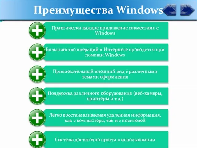 Преимущества Windows