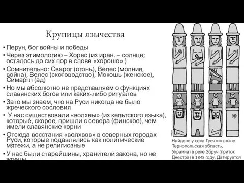 Крупицы язычества Перун, бог войны и победы Через этимологию – Хорес