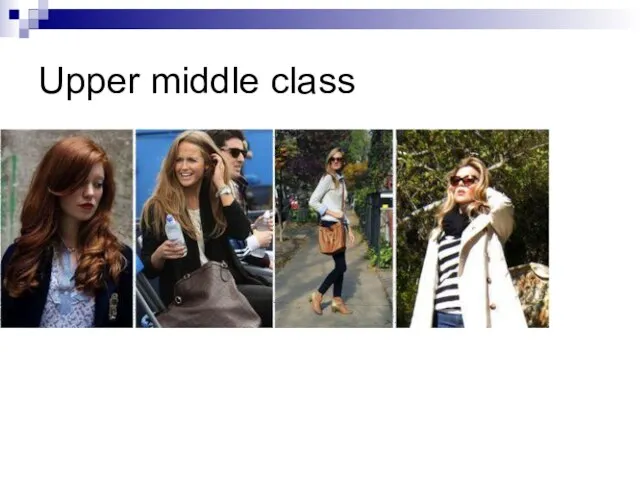 Upper middle class