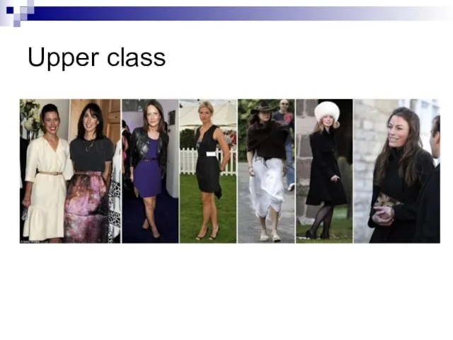 Upper class