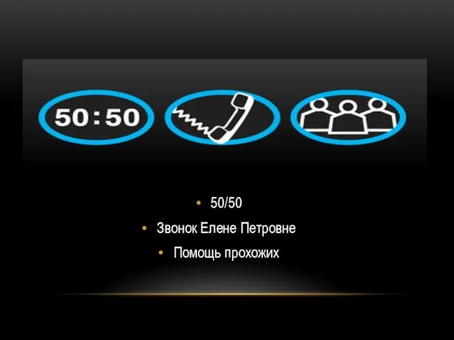 50/50 Звонок Елене Петровне Помощь прохожих