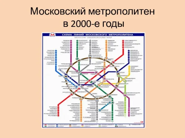 Московский метрополитен в 2000-е годы