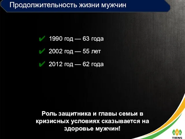 Роль защитника и главы семьи в кризисных условиях сказывается на здоровье