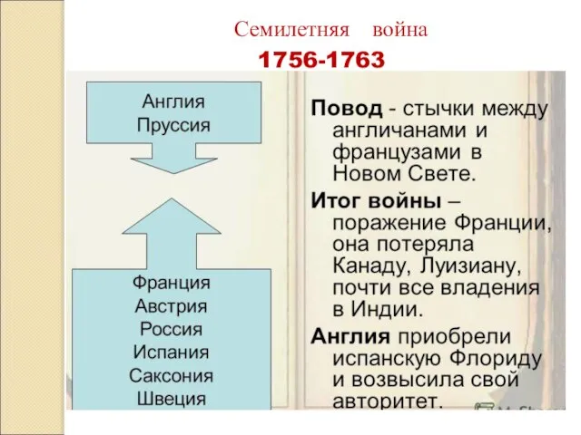 Семилетняя война 1756-1763