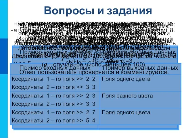 Вопросы и задания Как на языке Паскаль записывается полное и неполное