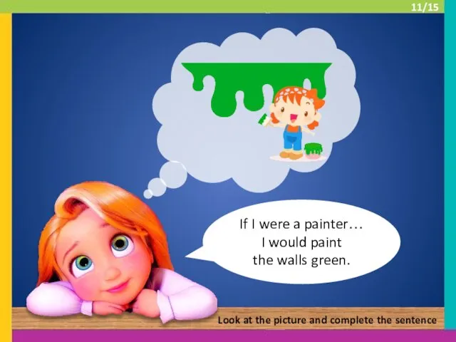If I were a painter… I would paint the walls green.