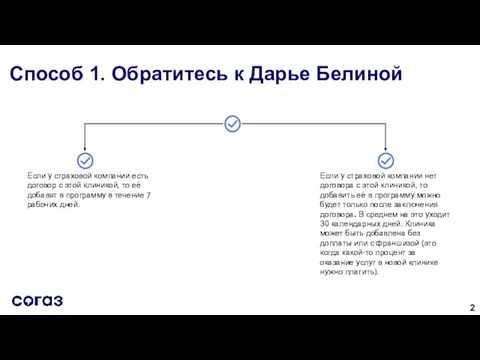 Способ 1. Обратитесь к Дарье Белиной Если у страховой компании есть