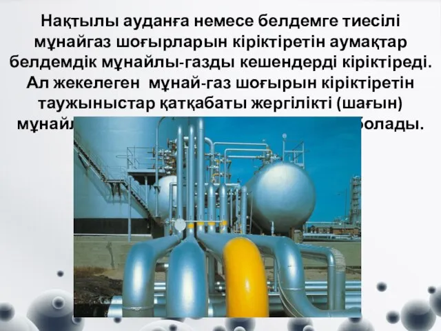 Нақтылы ауданға немесе белдемге тиесілі мұнайгаз шоғырларын кіріктіретін аумақтар белдемдік мұнайлы-газды