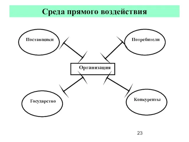 Среда прямого воздействия