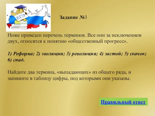 Правильный ответ Ниже приведен перечень терминов. Все они за исключением двух,