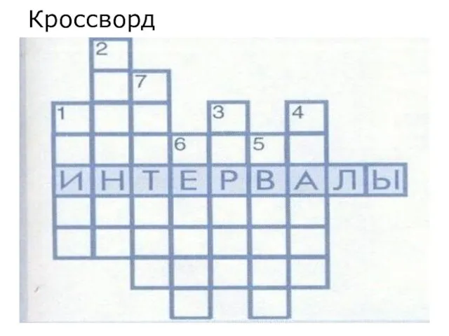 Кроссворд