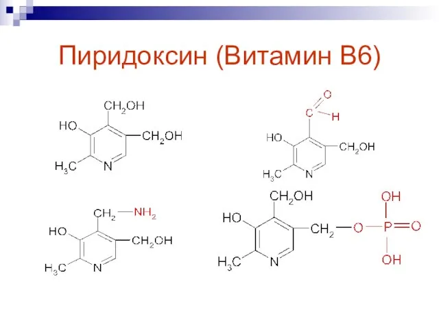 Пиридоксин (Витамин В6)