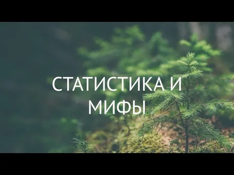 СТАТИСТИКА И МИФЫ