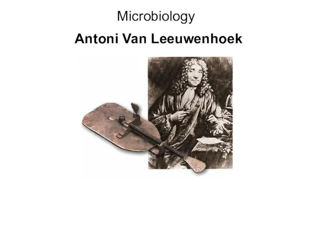 Microbiology Antoni Van Leeuwenhoek