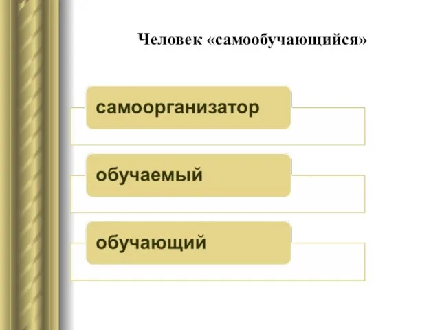 Человек «самообучающийся»