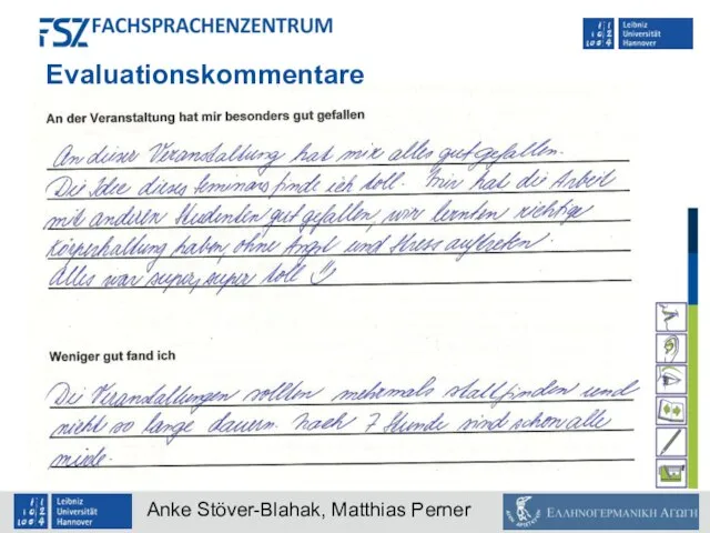 Evaluationskommentare