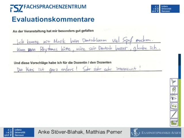 Evaluationskommentare