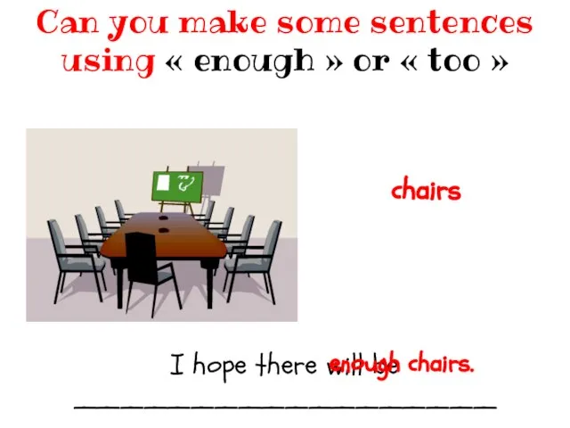 I hope there will be __________________ Can you make some sentences