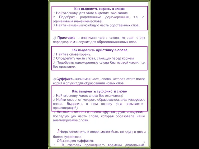 Как выделить корень в слове 1. Найти основу: для этого выделить