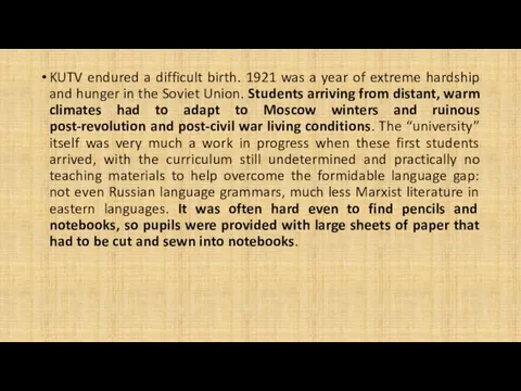 KUTV endured a difficult birth. 1921 was a year of extreme