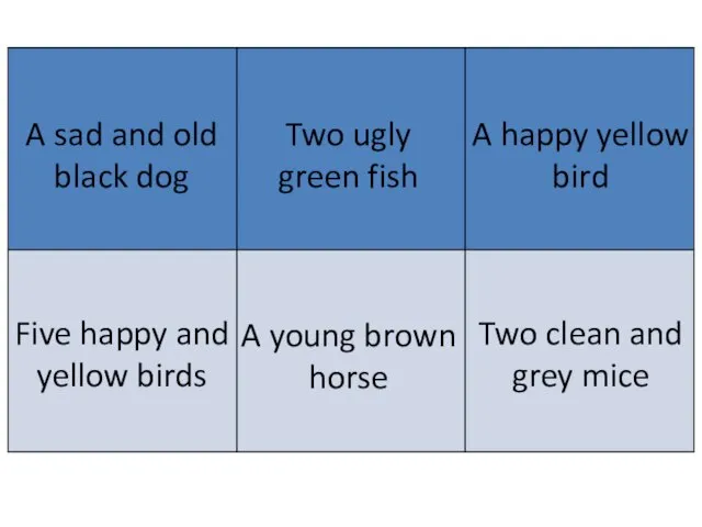 A sad and old black dog Two ugly green fish A