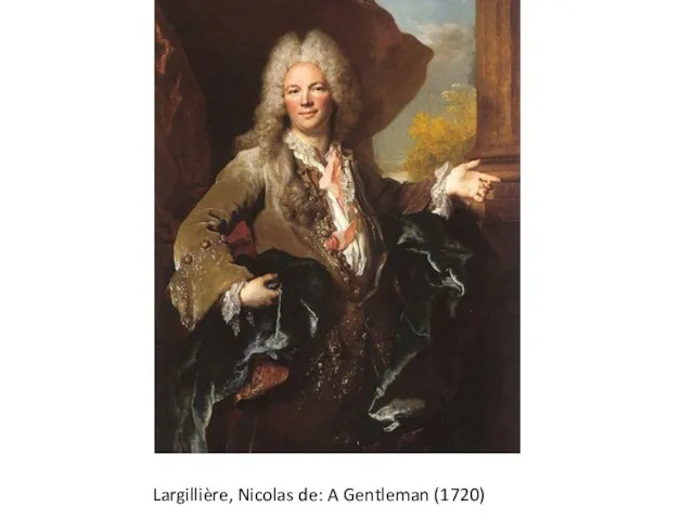 Largillière, Nicolas de: A Gentleman (1720)