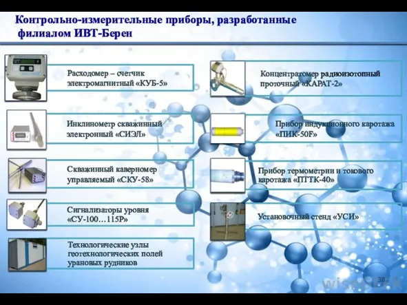 Контрольно-измерительные приборы, разработанные филиалом ИВТ-Берен