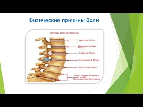 Физические причины боли