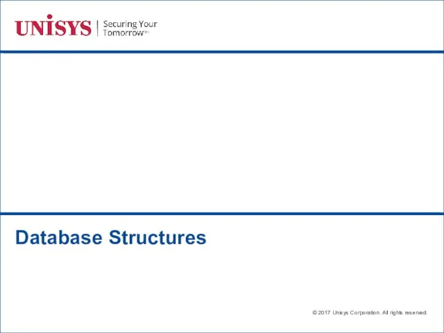 Database Structures