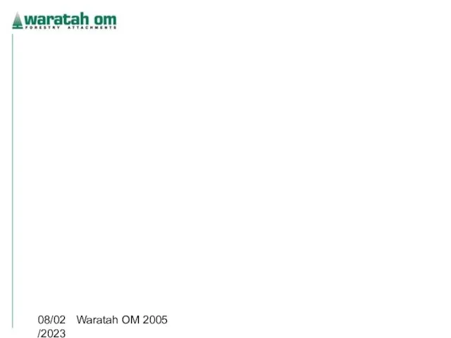 08/02/2023 Waratah OM 2005