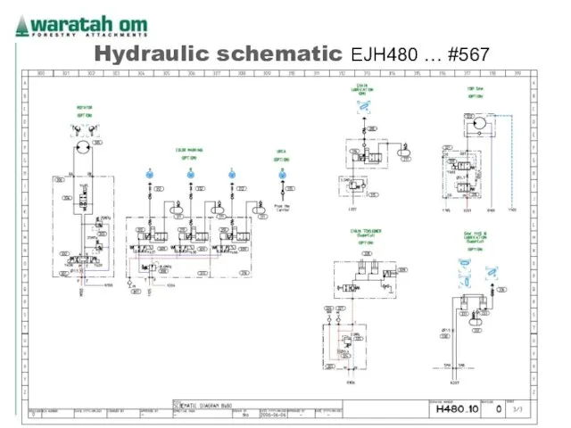 08/02/2023 Waratah OM 2005 Hydraulic schematic EJH480 … #567