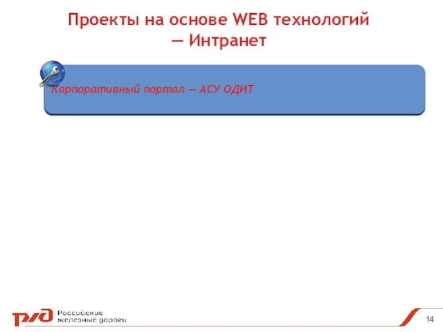 Проекты на основе WEB технологий — Интранет Корпоративный портал — АСУ