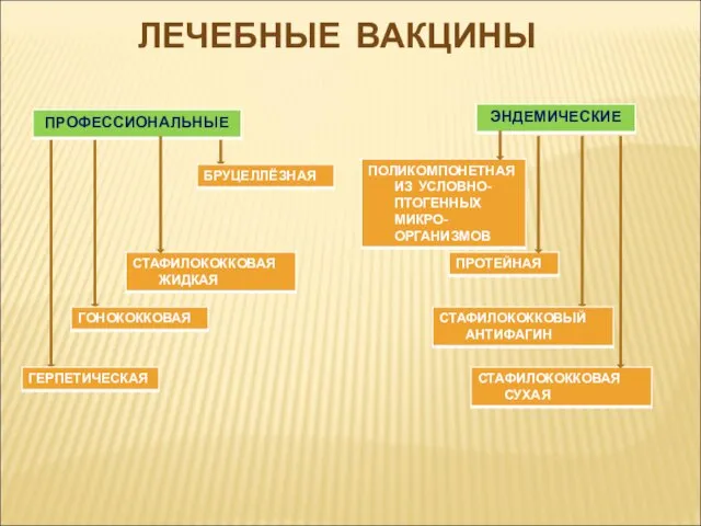 ЛЕЧЕБНЫЕ ВАКЦИНЫ