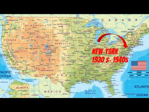 NEW-YORK 1930 s- 1940s
