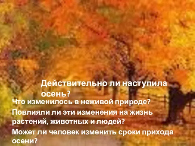 Что изменилось в неживой природе? Повлияли ли эти изменения на жизнь