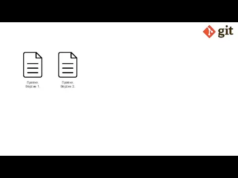 Проект. Версия 1. Проект. Версия 2.