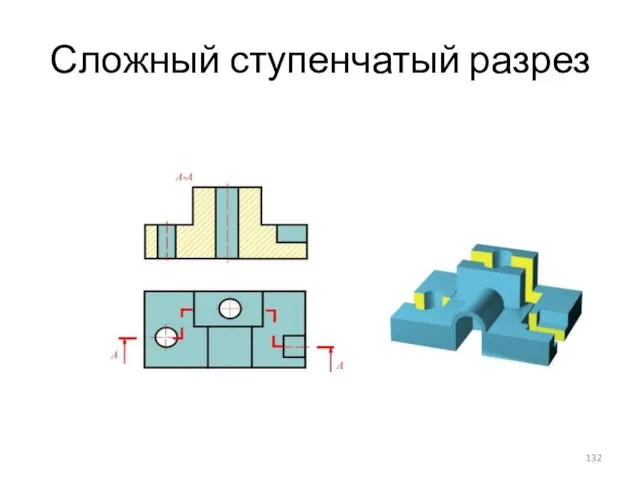 Сложный ступенчатый разрез