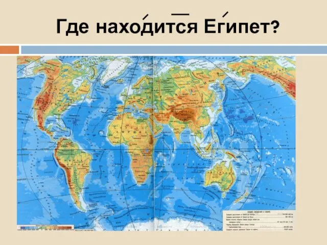 Где находится Египет?