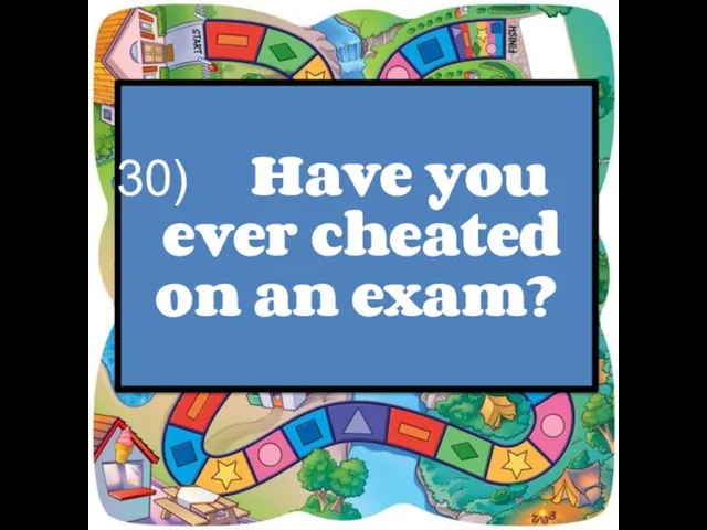 Have you ever cheated on an exam?