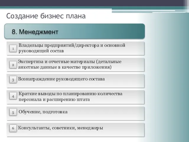 Экспертиза и отчетные материалы (детальные анкетные данные в качестве приложения) Вознаграждение