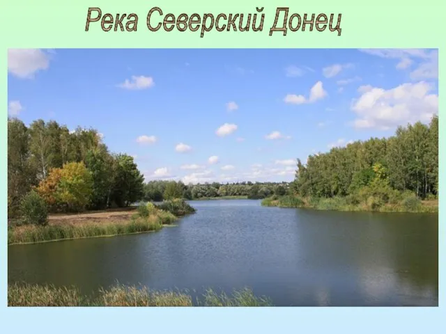 Река Северский Донец