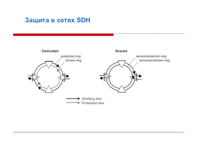 Защита в сетях SDH