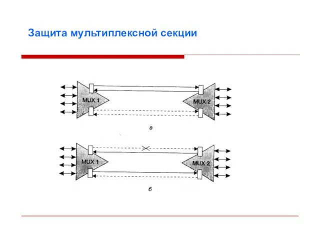 Защита мультиплексной секции