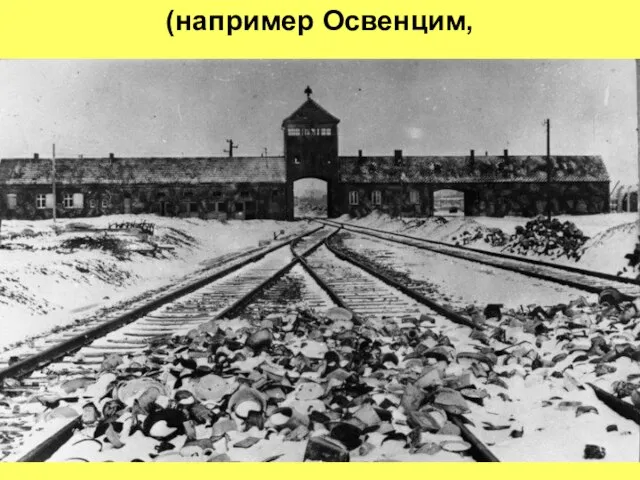 (например Освенцим,