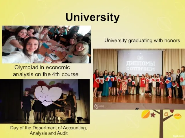 University Olympiad in economic analysis on the 4th course University graduating