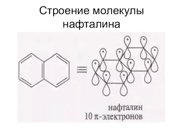 Строение молекулы нафталина