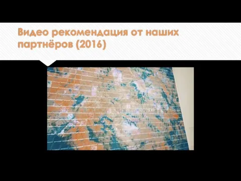 Видео рекомендация от наших партнёров (2016)